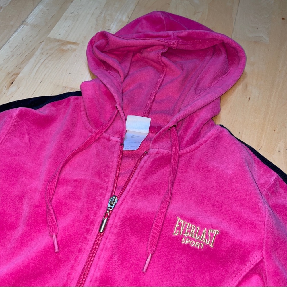 Everlast Sport Pink Velvet Jacket